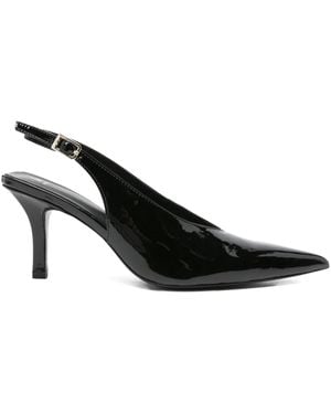 Patrizia Pepe スリングバックパンプス 80mm - ブラック