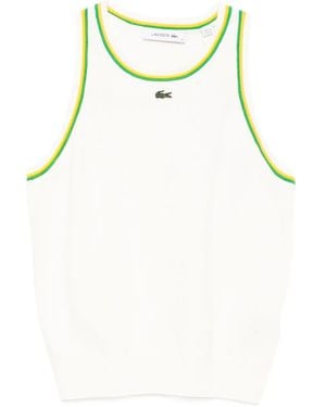 Lacoste Jersey Tank Top - Black