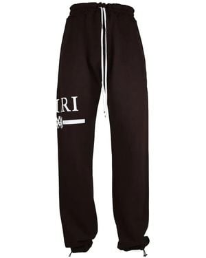 Amiri Logo-Print Jogging Trousers - Black
