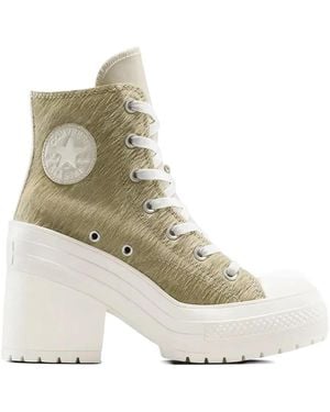 Converse Chuck De Luxe Ankle Boots - Natural