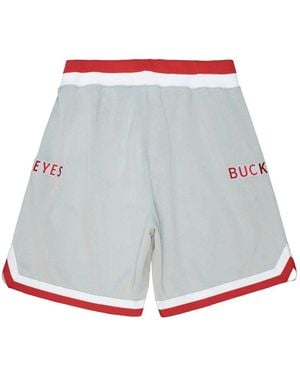 Mitchell & Ness Ncaa Ohio State Buckeyes 1991 Alternate Shorts - White