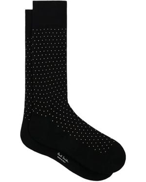 Paul Smith Polka Dot Socks - Black