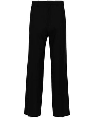 CASABLANCA Mid-Rise Tailored Trousers - Black