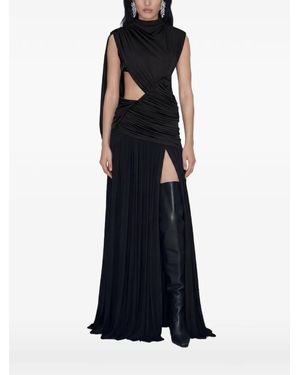 ATOIR Stella Asymmetric Draped Top - Blue