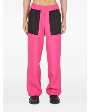 (DI)VISION Patch-Pocket Pants - Pink
