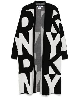 DKNY Vest Met Logoprint - Zwart