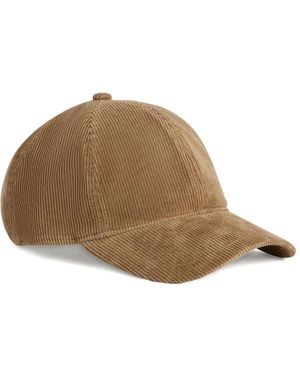 Woolrich Corduroy Baseball Cap - Brown