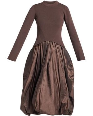 Jonathan Simkhai Kenlie Dress - Brown