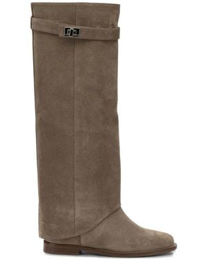Via Roma 15 Suede Boots - Brown