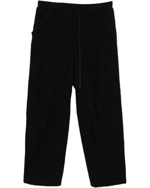The Viridi-anne Wool Tapered Pants - Black
