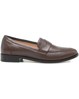 P.A.R.O.S.H. Leather Loafers - Brown