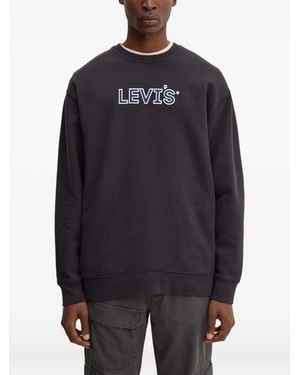 Levi's Logo-Print Sweatshirt - Blue
