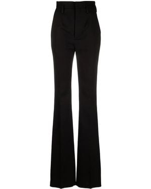 Saint Laurent Hose Mit Geradem Schnitt - Schwarz