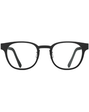 Blackfin Key Largo Brille Mit Rundem Gestell - Schwarz