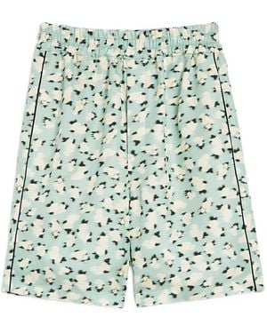 Jil Sander Printed Shorts - Green