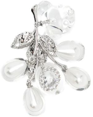 YVMIN Grape Bear Ohrring - Weiß