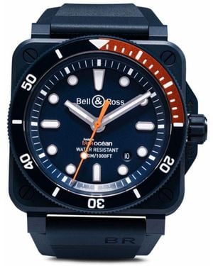 Bell & Ross Br 03-92 Diver Tara 42 Mm - Blue