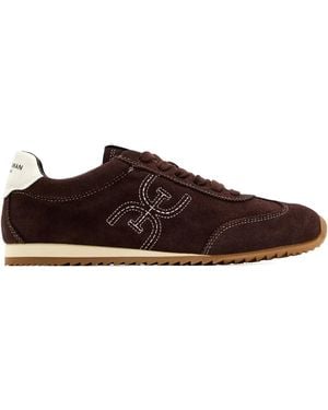 Sam Edelman Suède Sneakers - Bruin