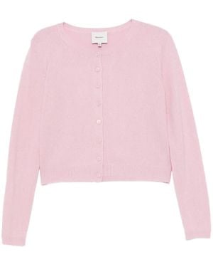 Reformation Clara Cardigan - Pink