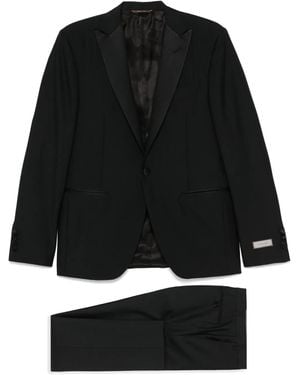 Canali Wool Suit - Black