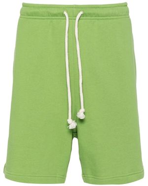 Acne Studios Fleece Track Shorts - Green