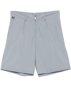 K-Way Bent Bermuda Shorts - Grey