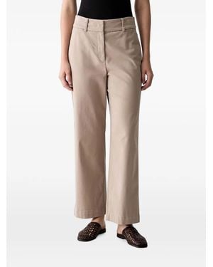 Marc O' Polo Straight-Leg Trousers - Natural