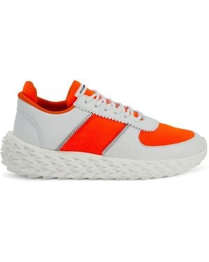 Giuseppe Zanotti Urchin パネル スニーカー - レッド