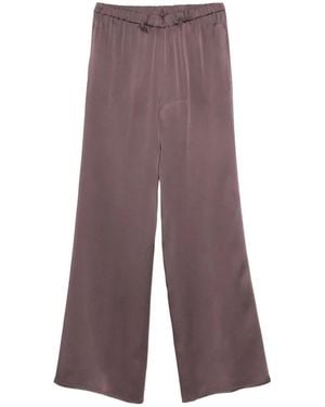 Antonelli Pantalon À Taille Élastiquée - Purple