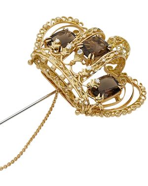 Dolce Gabbana Brooches in Metallic for Men Lyst