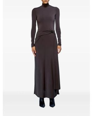 DIESEL D-Blos Midi Dress - Brown