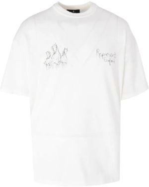 Represent プリント Tシャツ - ホワイト