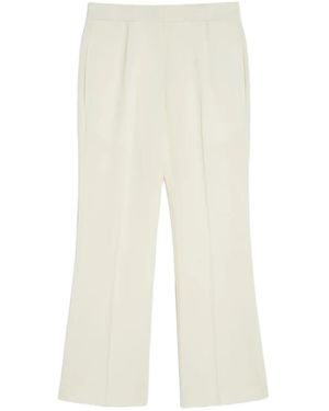 Jil Sander Wool Trousers - White