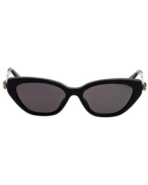 BVLGARI Serpenti Cat-Eye-Sonnenbrille - Schwarz