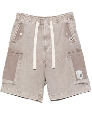 Maison Mihara Yasuhiro Drawstring Cargo Shorts - White