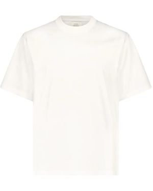 Loulou de Saison Crew-Neck Cotton T-Shirt - White