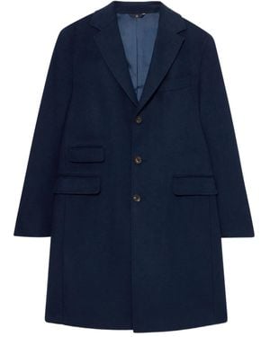 Brooks Brothers Flap-Pocket Coat - Blue