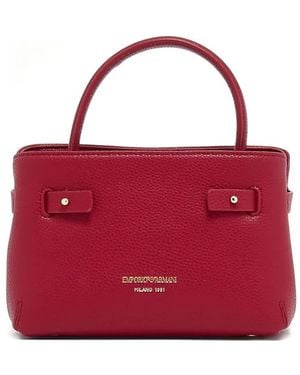 Emporio Armani サッチェルバッグ - レッド