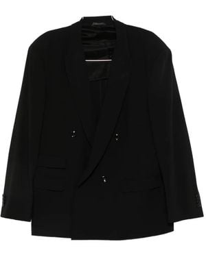 Giorgio Armani Virgin Wool Suit - Black