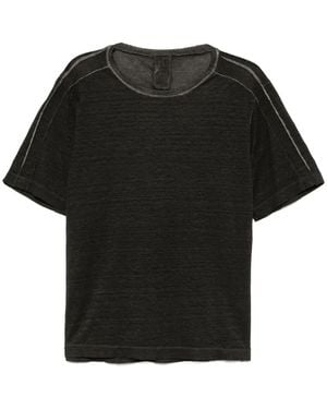 Transit Fade Dyeing T-Shirt - Black