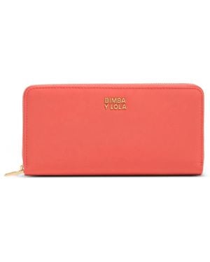 Bimba Y Lola Zip Wallet - Red