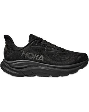 Hoka One One Clifton 10 Sneakers - Black