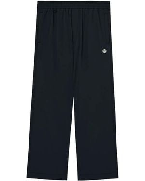 Chocoolate Logo-Appliqué Track Pants - Blue