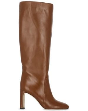 Stuart Weitzman Babette Tubo Boots - Brown