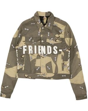 STADIUM X Vlone "Camo" Jeansjacke - Mettallic