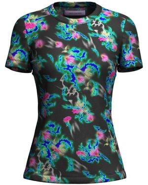 MACCAPANI The Skimpy Abstract-Print T-Shirt - Black