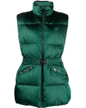 Tommy Hilfiger パデッドベスト - グリーン
