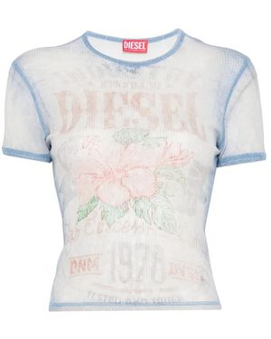 DIESEL Cotton T-Shirt - White