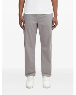 Carhartt Pocket-Detail Straight-Leg Trousers - Grey
