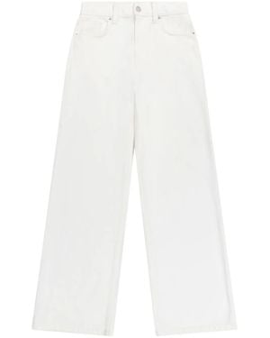 Axel Arigato Clara Wide-Leg Jeans - White